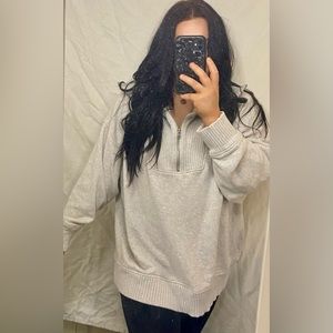 Aerie Down to Earth Quarter Zip